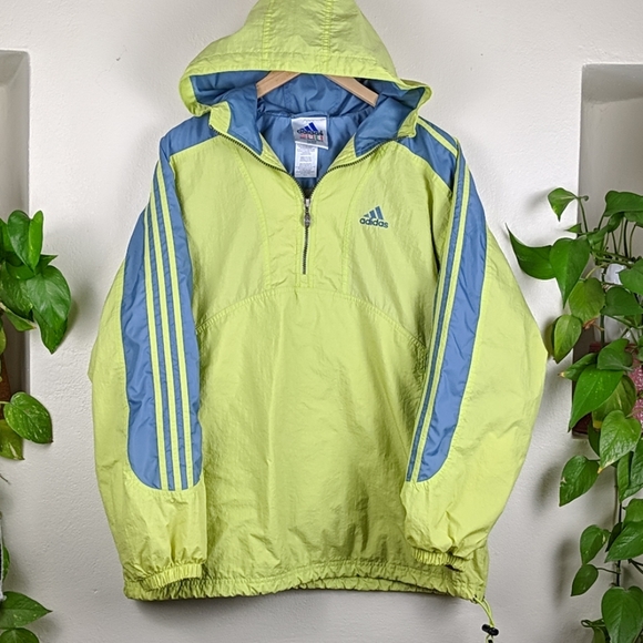 adidas Jackets & Blazers - Adidas | Retro Half-Zip Pullover Windbreaker